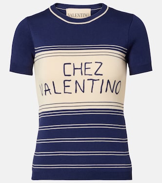 T-Shirt Chez Valentino aus Baumwolle | Valentino
