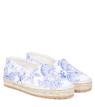 Alpargatas Coral Theatre de lona | Versace Kids