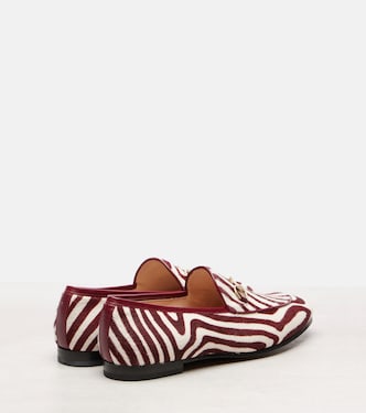 Mocassins Jordaan Horsebit en cuir façon poulain | Gucci