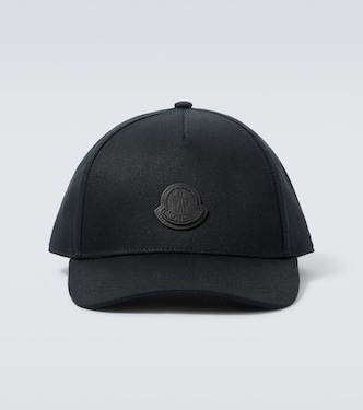Casquette en coton et cuir | Moncler