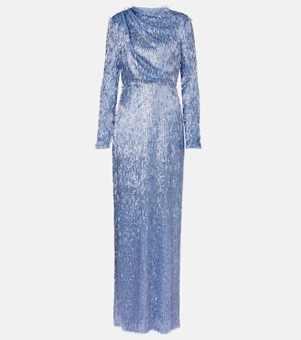 Robe longue à ornements | Erdem