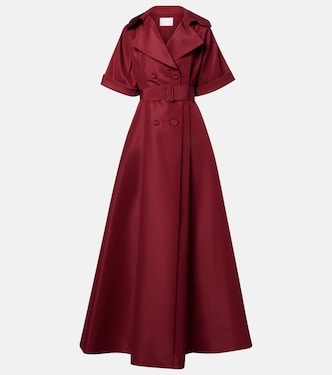 Belted silk gown | Carolina Herrera
