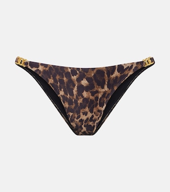 Leopard-print bikini bottoms | Nili Lotan