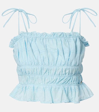 Cropped-Top Freya aus Baumwolle | Melissa Odabash