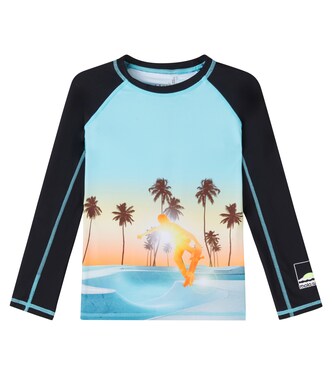 Neptune printed rashguard top | Molo
