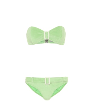 Bikini Buckle in spugna stretch | Lisa Marie Fernandez