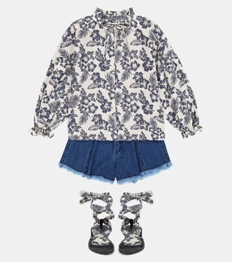 Bluse Olivia aus Leinen und Baumwolle | The New Society