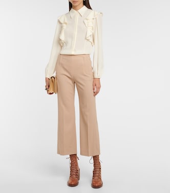 Culottes flared a vita alta | Chloé