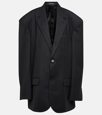 Oversized wool twill blazer | Balenciaga