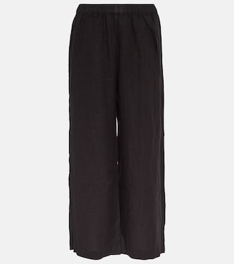 Weite Hose Lola aus Leinen | Velvet