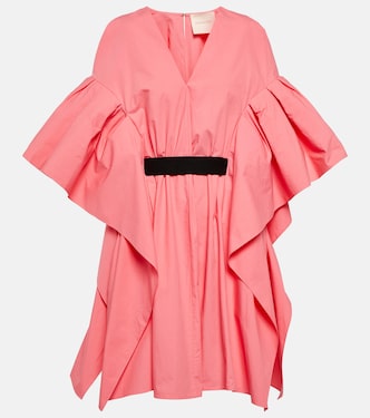 Cotton poplin minidress | Roksanda