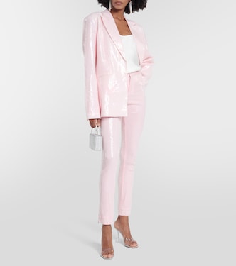 Sequin-embellished slim pants | Rotate