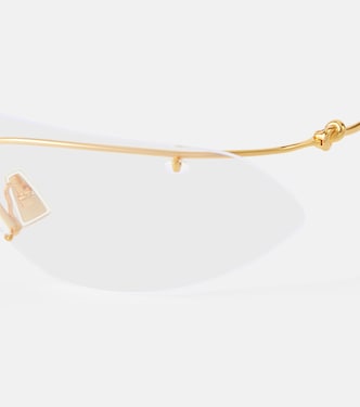 Gafas de sol máscara Knot | Bottega Veneta