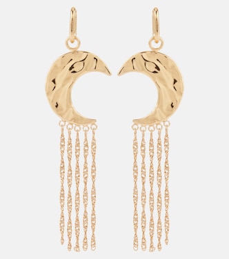 Boucles d’oreilles Moon à ornements | Rabanne