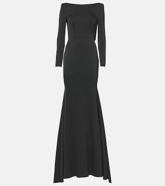 Satin crêpe corset gown | Alex Perry