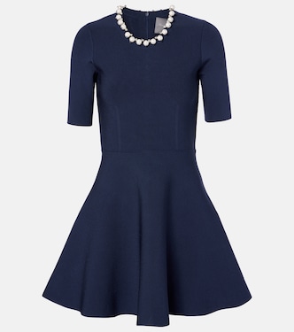 Vestido corto adornado | Monique Lhuillier