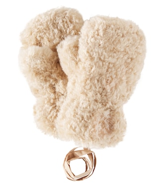 Fäustlinge aus Faux Shearling | Jellymallow