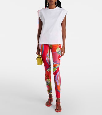 T-shirt Iride in jersey di cotone | Pucci