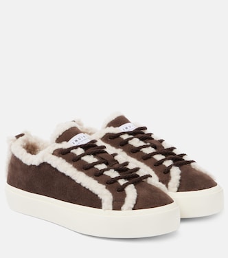 Baskets Classic en daim et shearling | Inuikii