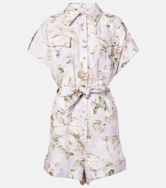 Mono Acacia de lino floral | Zimmermann