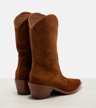 Western 45 suede booties | Gianvito Rossi