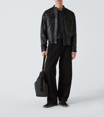 Pantaloni barrel in drill di cotone | Lemaire