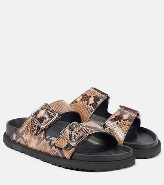 Arizona snake-effect leather sandals | Birkenstock 1774