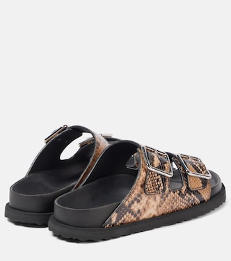 Arizona snake-effect leather sandals | Birkenstock 1774