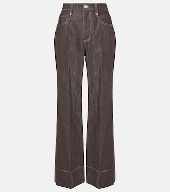 Mid-Rise Wide-Leg Jeans | Brunello Cucinelli