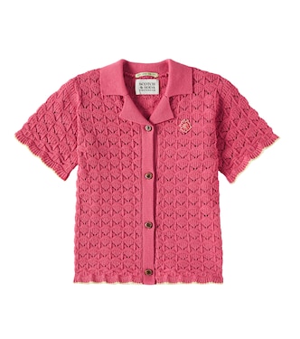 Hemd aus Häkelstrick | Scotch & Soda Kids