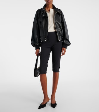 Chaqueta bomber Briar de piel | Nour Hammour