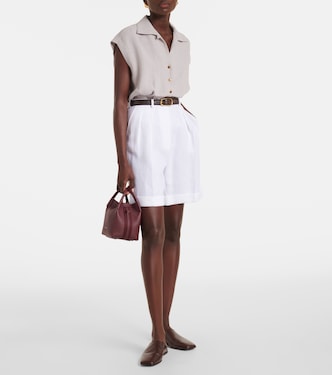 شورت برمودا من الكتّان George | Loro Piana