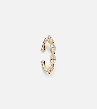 18kt gold ear cuff with diamonds | Shay Jewelry