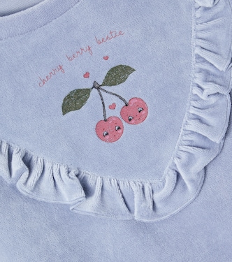 Sudadera Wally de terciopelo en mezcla de algodón | Konges Sløjd