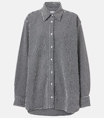 Gingham oversized shirt | Hunza G