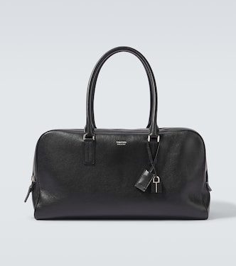 Logo leather duffel bag | Tom Ford