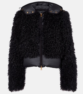 Vigiers teddy down jacket | Moncler
