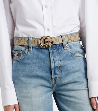 GG Marmont reversible leather belt | Gucci