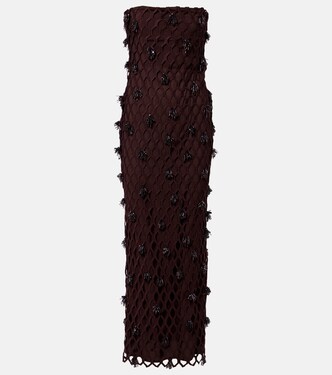 亮片加长连衣裙 | Simkhai