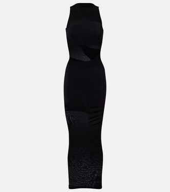 Shade paneled midi dress | Wolford