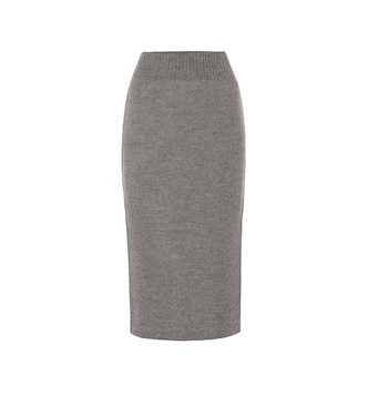 Bleistiftrock mit Wollanteil | Dries Van Noten