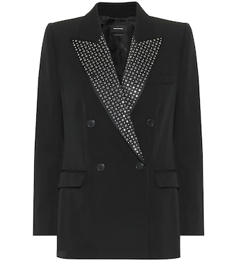 Blazer Paryam in lana con cristalli | Isabel Marant