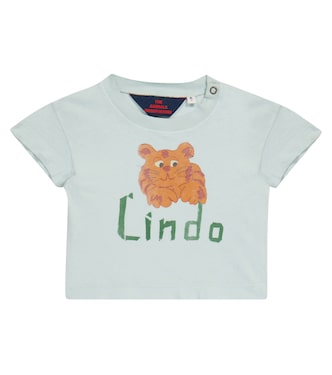 Baby - T-shirt Rooster in cotone con stampa | The Animals Observatory