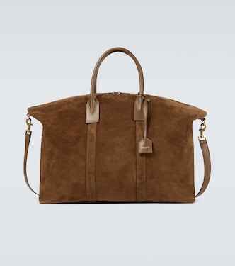 Giant suede duffel bag | Saint Laurent