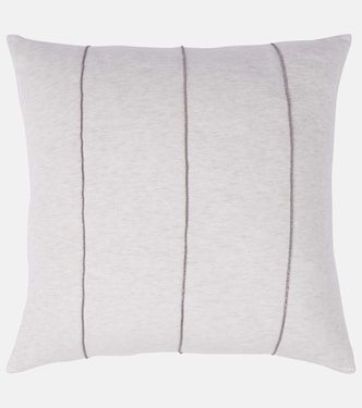 Coussin en coton à sequins | Brunello Cucinelli