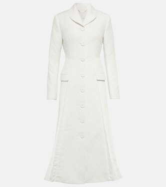 Abrigo de novia Calla de cloqué | Erdem