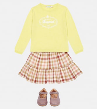 Rock Paloma aus Baumwoll-Voile | Bonpoint