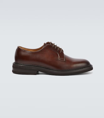 Zapatos derby de piel | Brunello Cucinelli