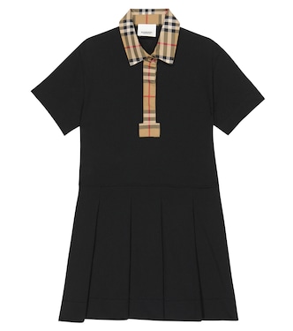 Polokleid Burberry Check aus Baumwolle | Burberry Kids