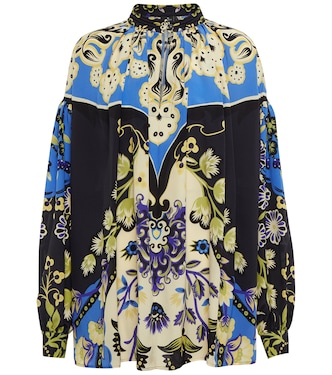 Printed silk blouse | Etro